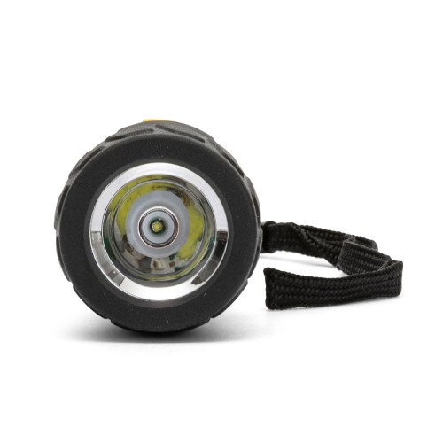 Linterna LED 1W 2AA de aluminio y goma IMPULSE