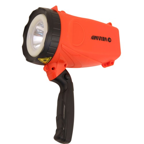 Linterna-foco LED recargable 5W, 350 lm con asa articulada SUPER HORNET