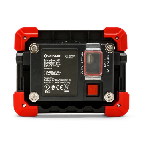Foco 20W recargable 1200 lm SAURON