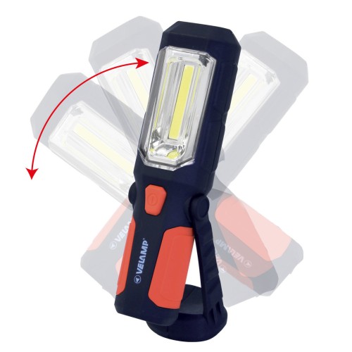 Linterna de taller CO LED 3W, 200lm base ajustable TRANSFORMER