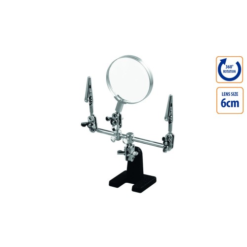 Lupa con soporte y clip giratorio C-3PO