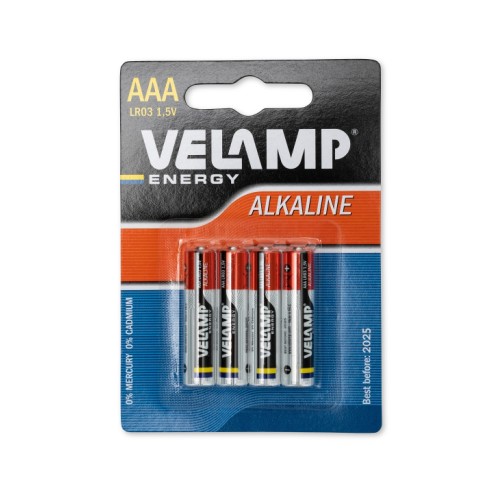 Pilas alcalinas AAA de 1,5V Mini Stilo LR03