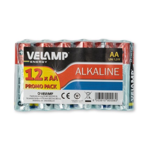 Pilas alcalinas AA de 1,5V Stilo LR6