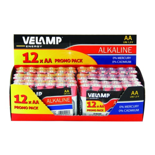 Pilas alcalinas AA de 1,5V Stilo LR6