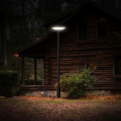 Farola LED solar 2300 lúmenes IP65 SPIELBERG