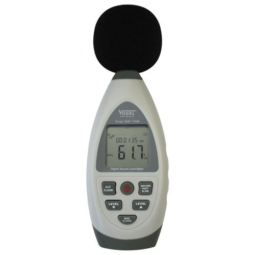 Medidor del nivel de sonido electrónico digital, Rango de medición dBA/dBC: 30-80/ 50-100/ 60-110/ 80-130