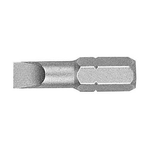 Punta plana STANDARD guía 1/4&quot; corta (4x25)