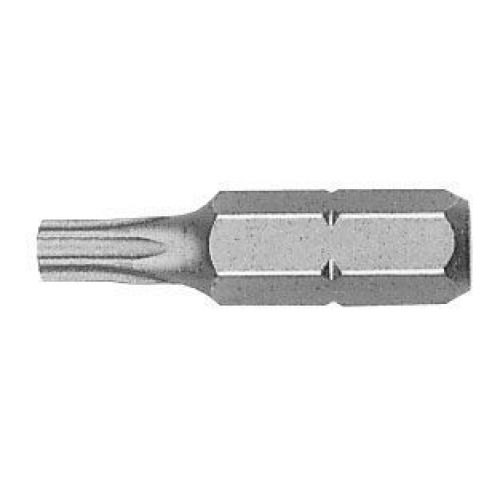 Punta Torx seguridad STANDARD guía 1/4" corta (T30x25)