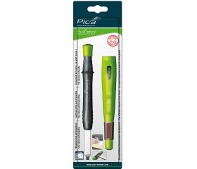 Portaminas de carpintero con mina de grafito en blister