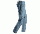 6201 Pantalones largos de trabajo AllroundWork con bolsillos flotantes color petroleo