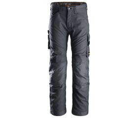 6301 Pantalones largos de trabajo AllroundWork color gris acero