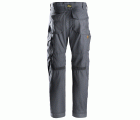 6301 Pantalones largos de trabajo AllroundWork color gris acero