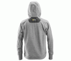 8041 Sudadera con capucha y forro polar Flexiwork Gris / Negro