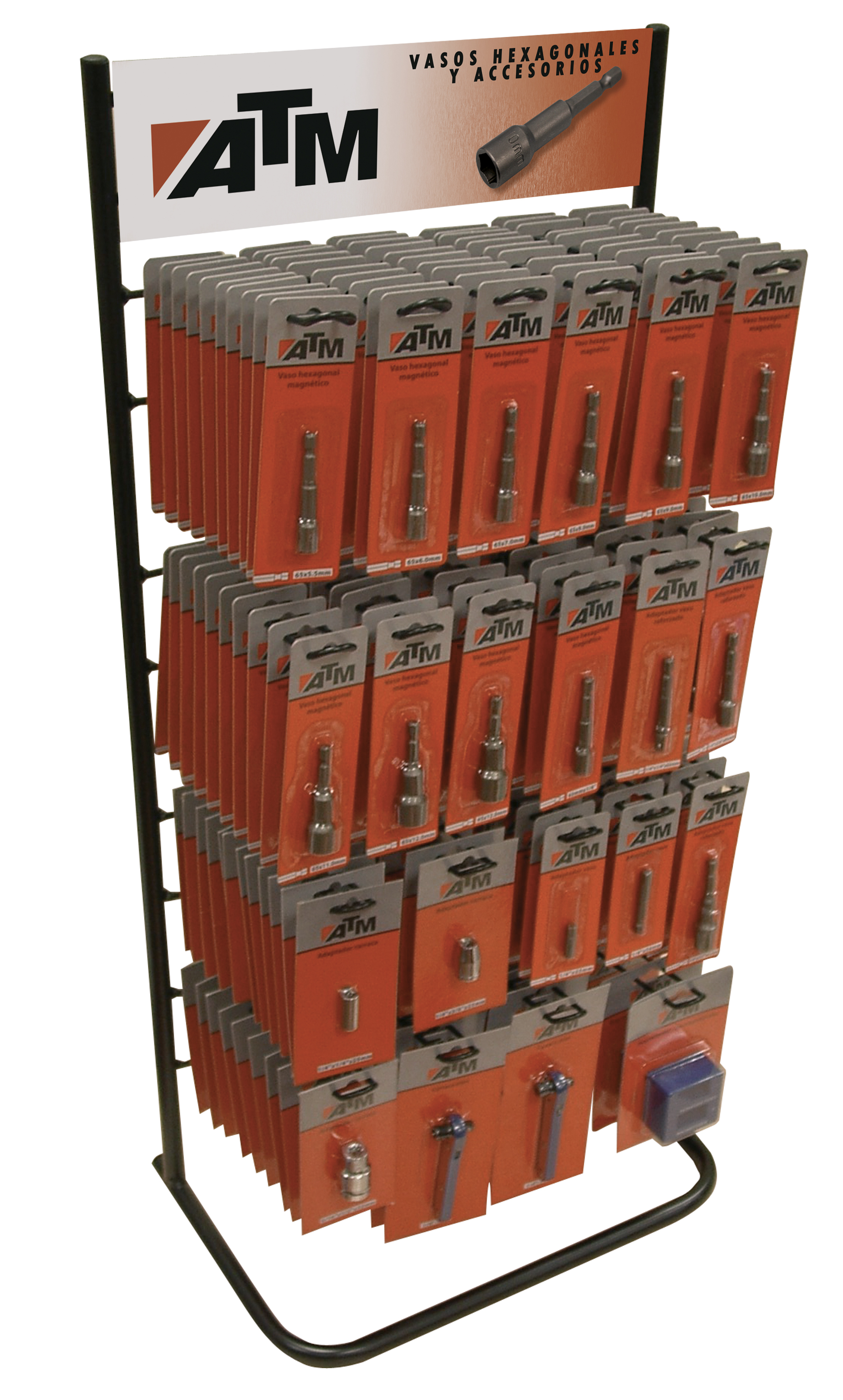 Expositor de Vasos Magnéticos (198 piezas)