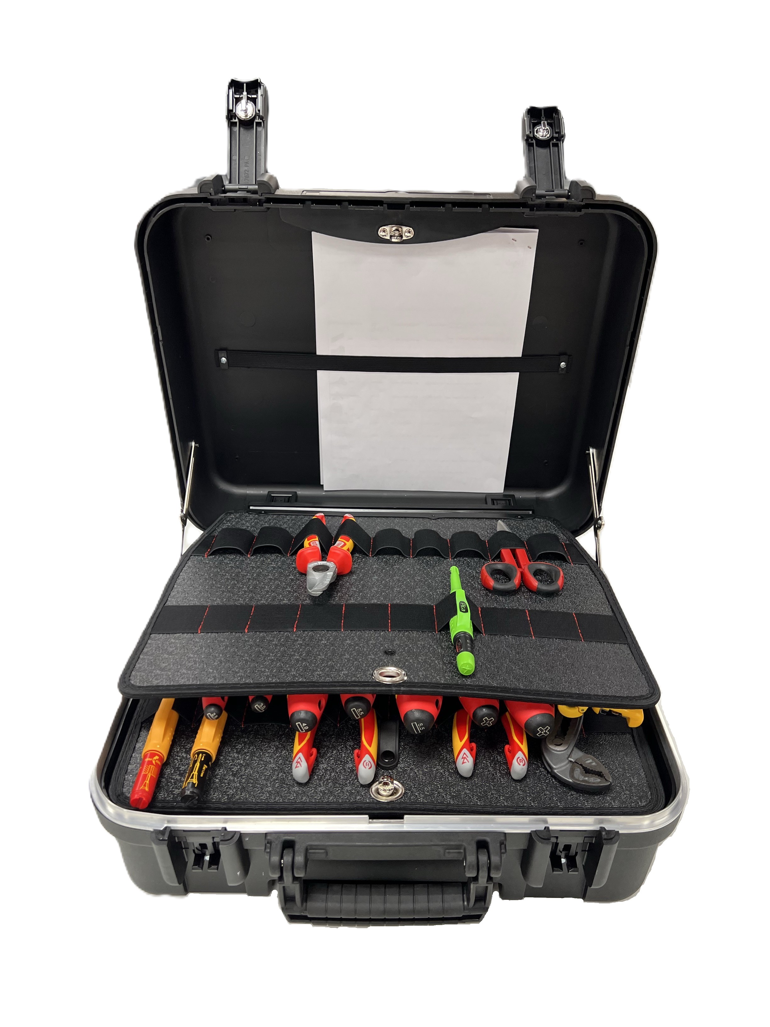 Maleta con ruedas y herramientas aisladas de 1000V