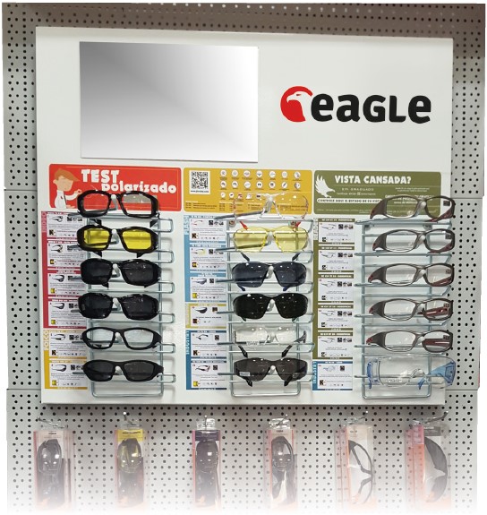 Panel expositor para lineal para Eagle/Ecoplus (18 modelos)