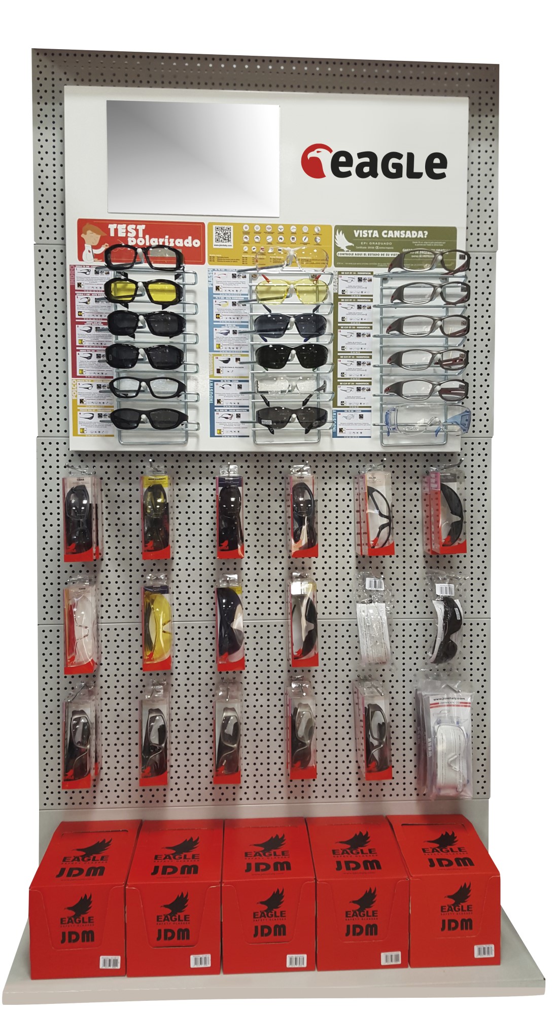 Panel expositor para lineal para Indro/Folco (18 modelos)