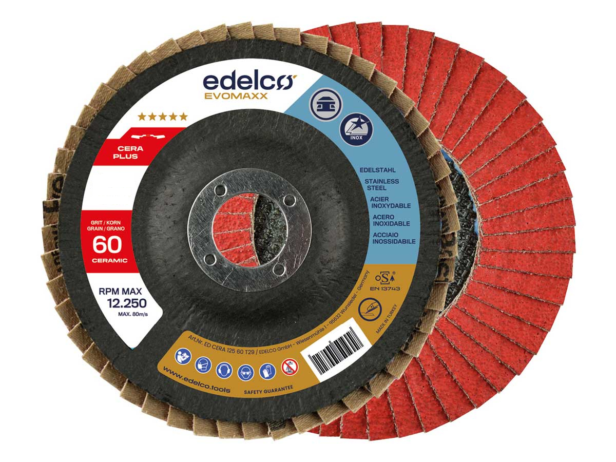 Disco milhojas cerámico Cera Plus (115/40 base abombada)