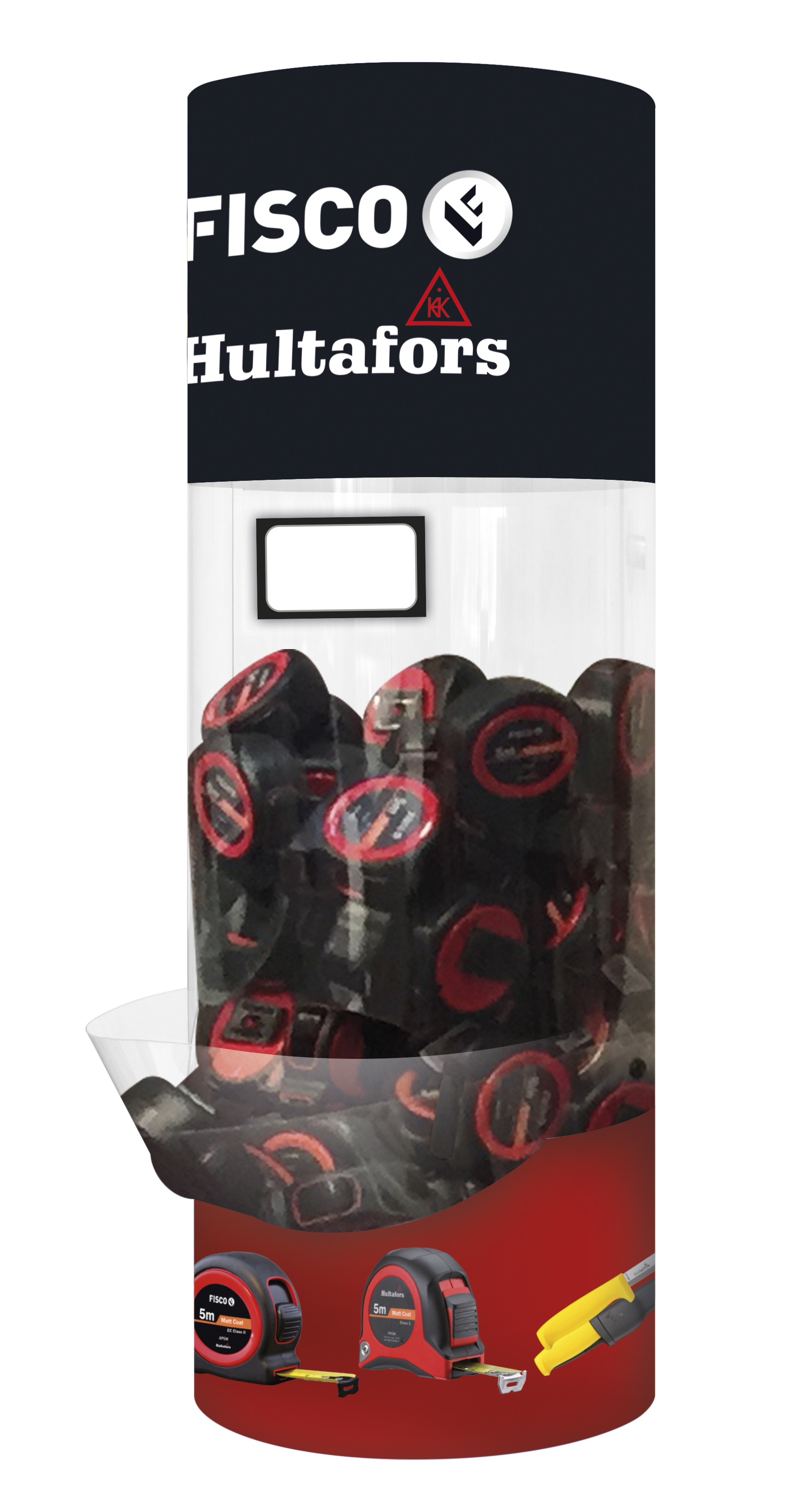 Expositor silo de sobremesa (vacío)