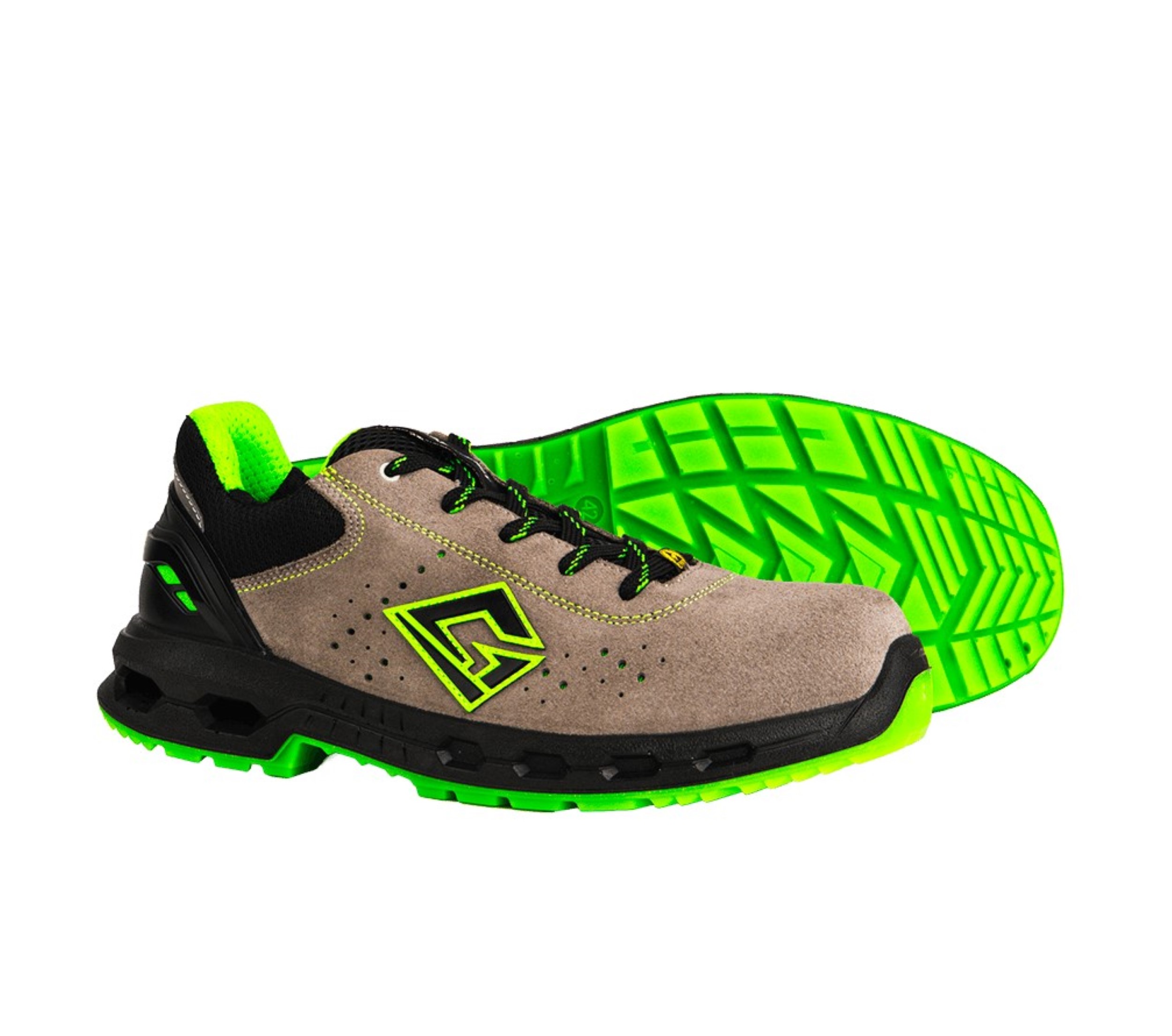 Zapatilla de seguridad transpirable ESD Hexalight puntera aluminio HEXA-G15 PLUS ESD S1PS