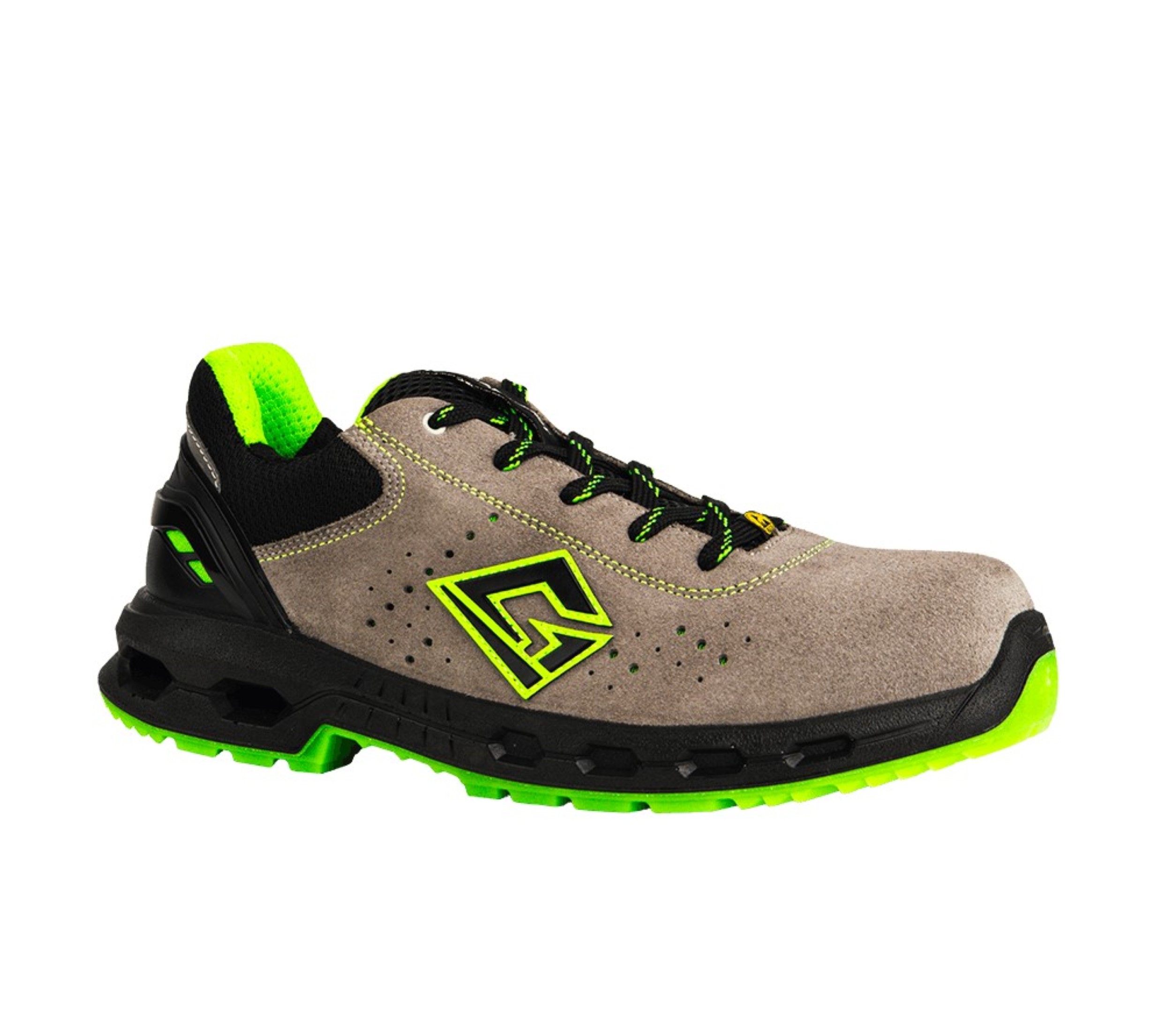 Zapatilla de seguridad transpirable ESD Hexalight puntera aluminio HEXA-G15 PLUS ESD S1PS