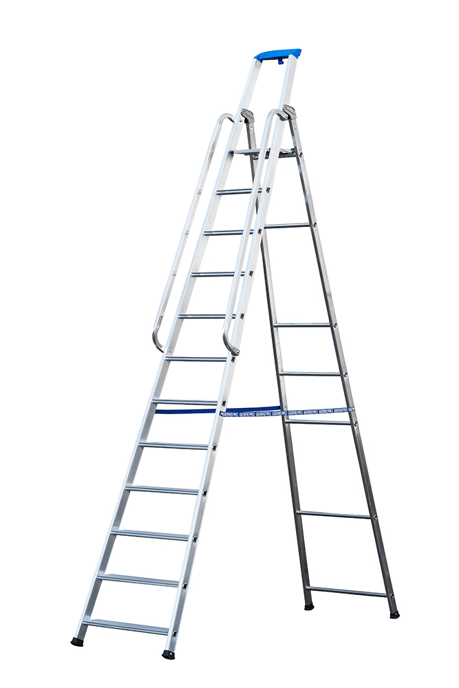 Escalera de tijera Stabila 60 Pro ALU 150 (12 peldaños)