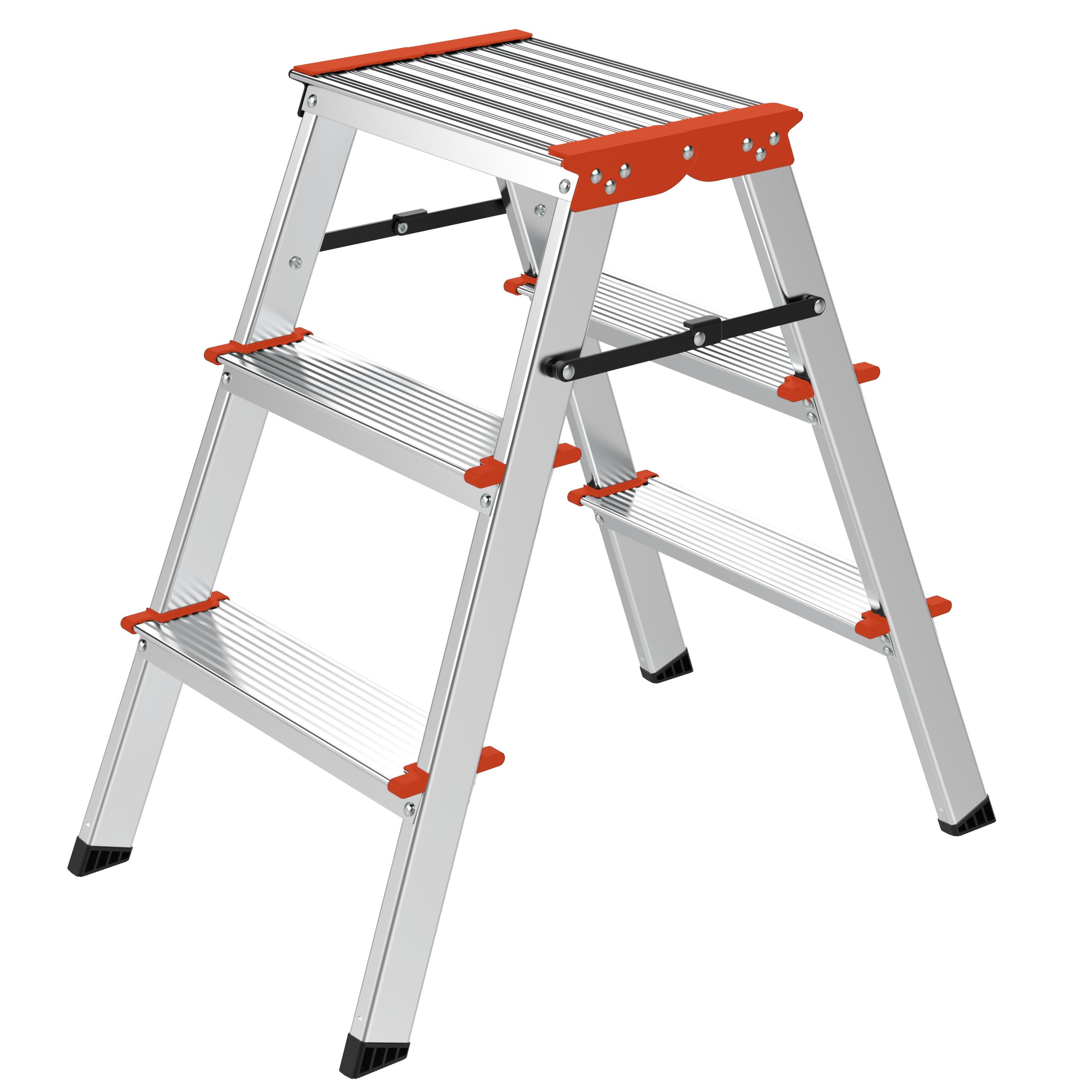 Taburete Doublestep (2+1)