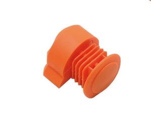 Juego de 4 tapas para extremo de peldaño de escaleras Peppina ALU150