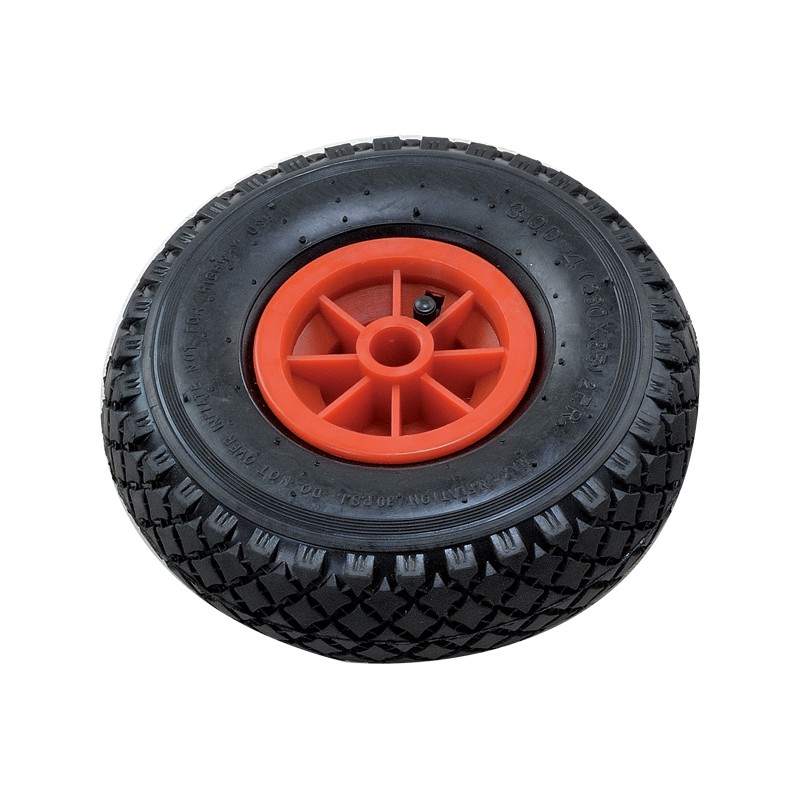 Rueda neumática llanta plástico