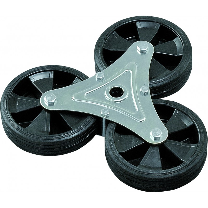 Rueda PVC triple
