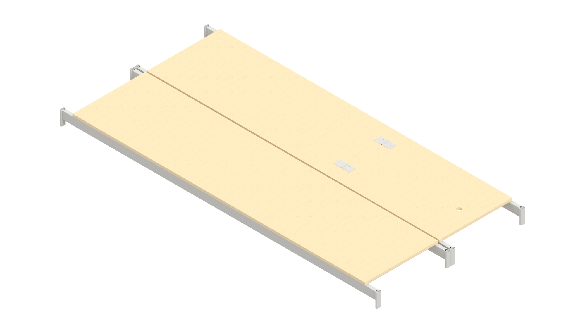 Plataforma de andamio de acero TR (110 x 190 cm)