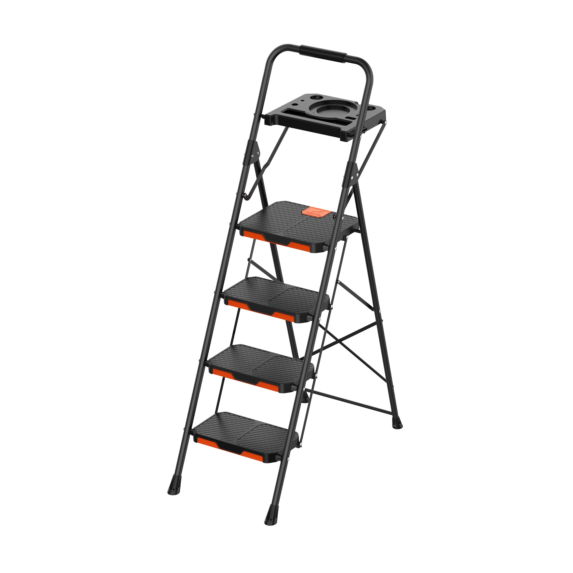 Taburete plegable acero EN 14183 Solidstep