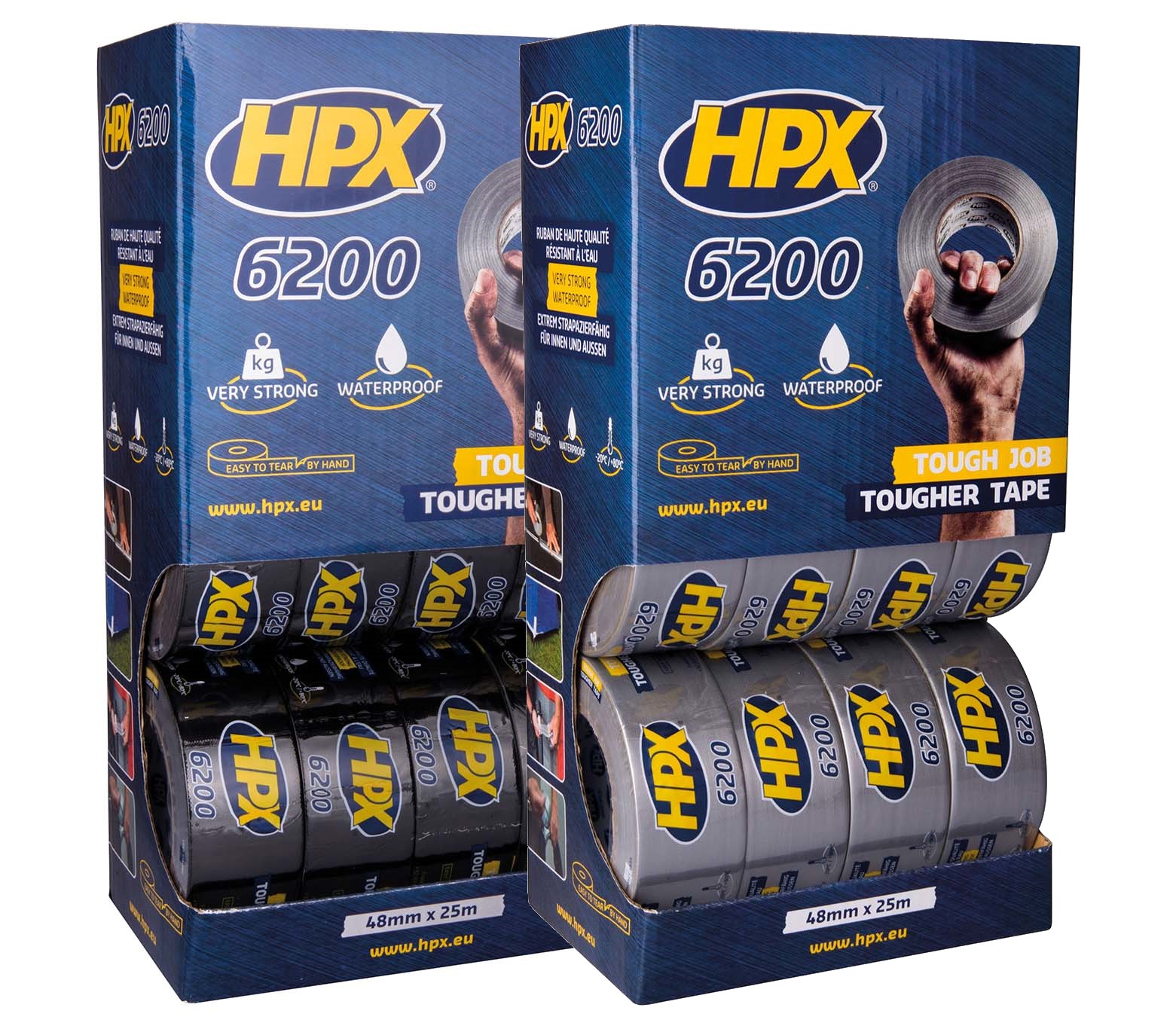 Expositor sobremesa con 12 cintas americanas Premium Plus 6200