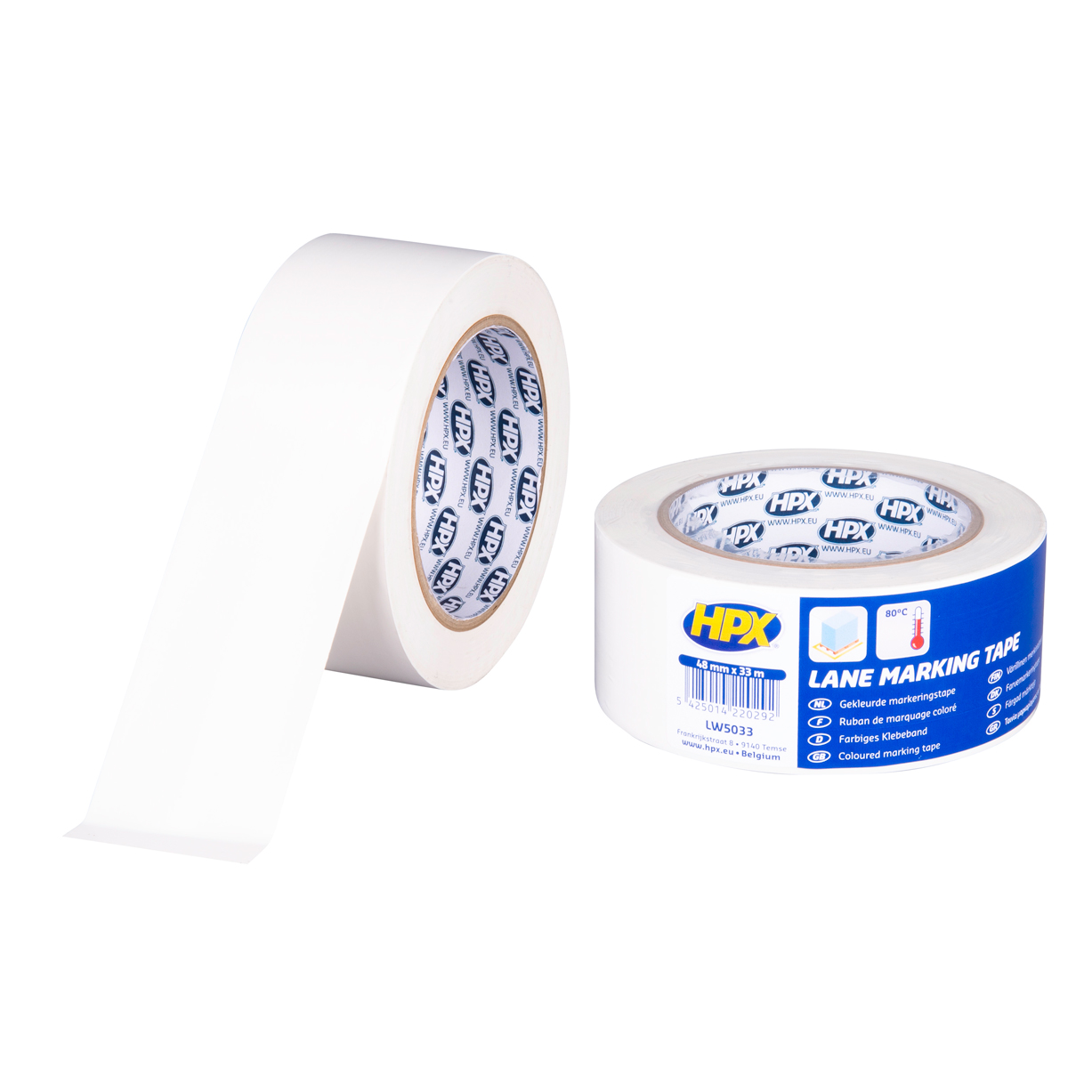 Cinta de marcaje blanca