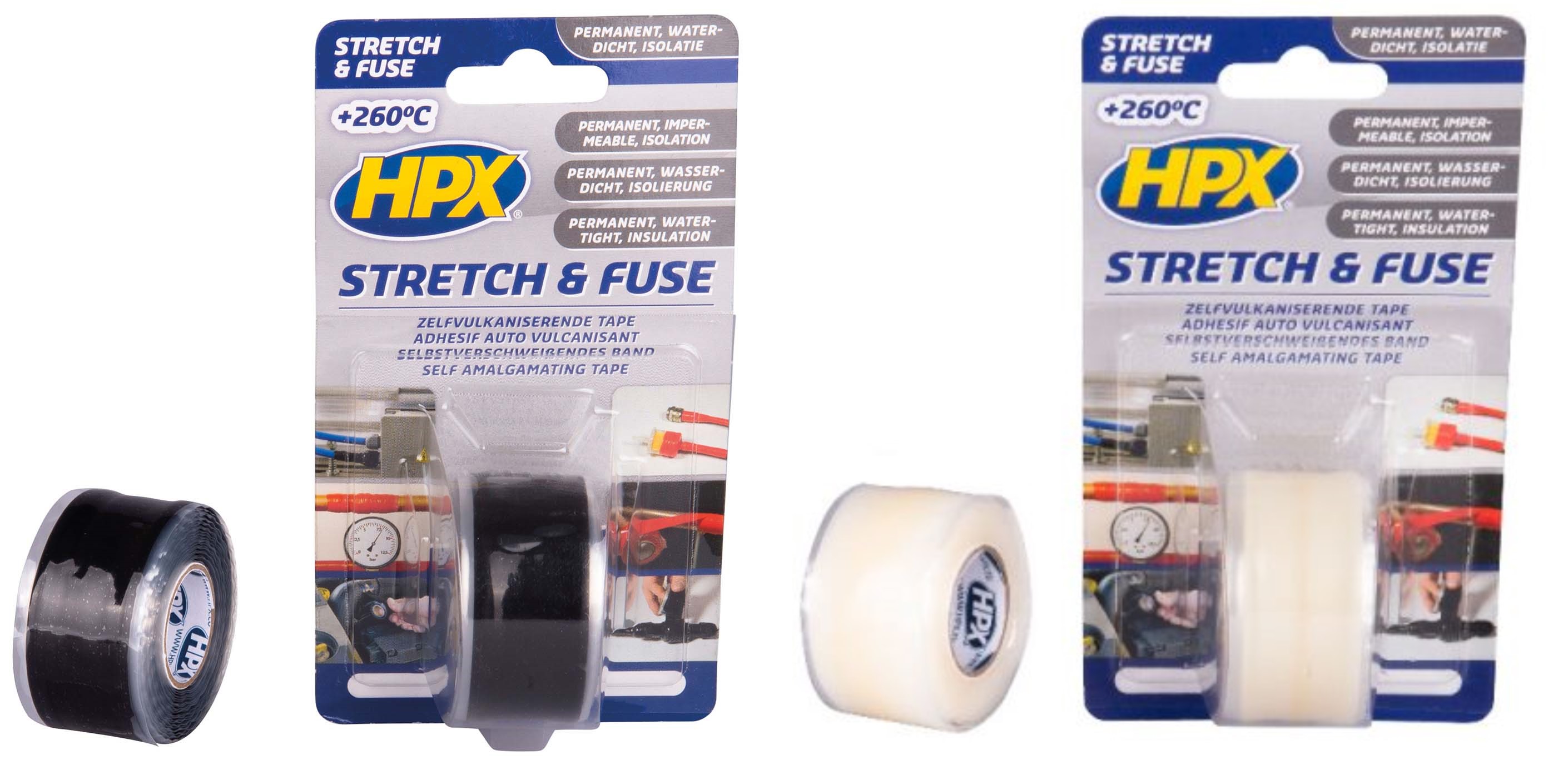 Cinta vulcanizada Stretch & Fuse