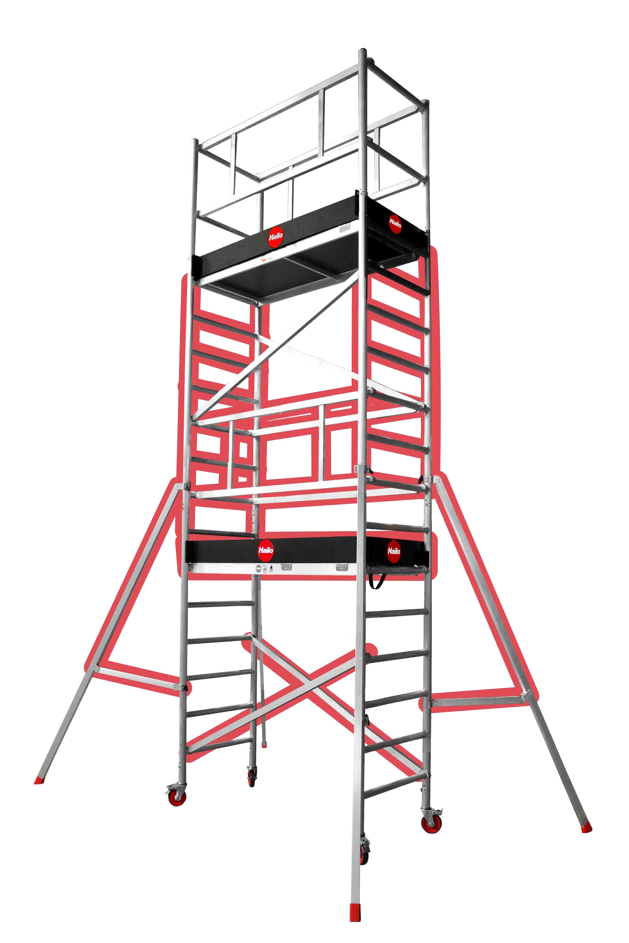 Extensión 2 de andamio Expert Pro (565 cm)