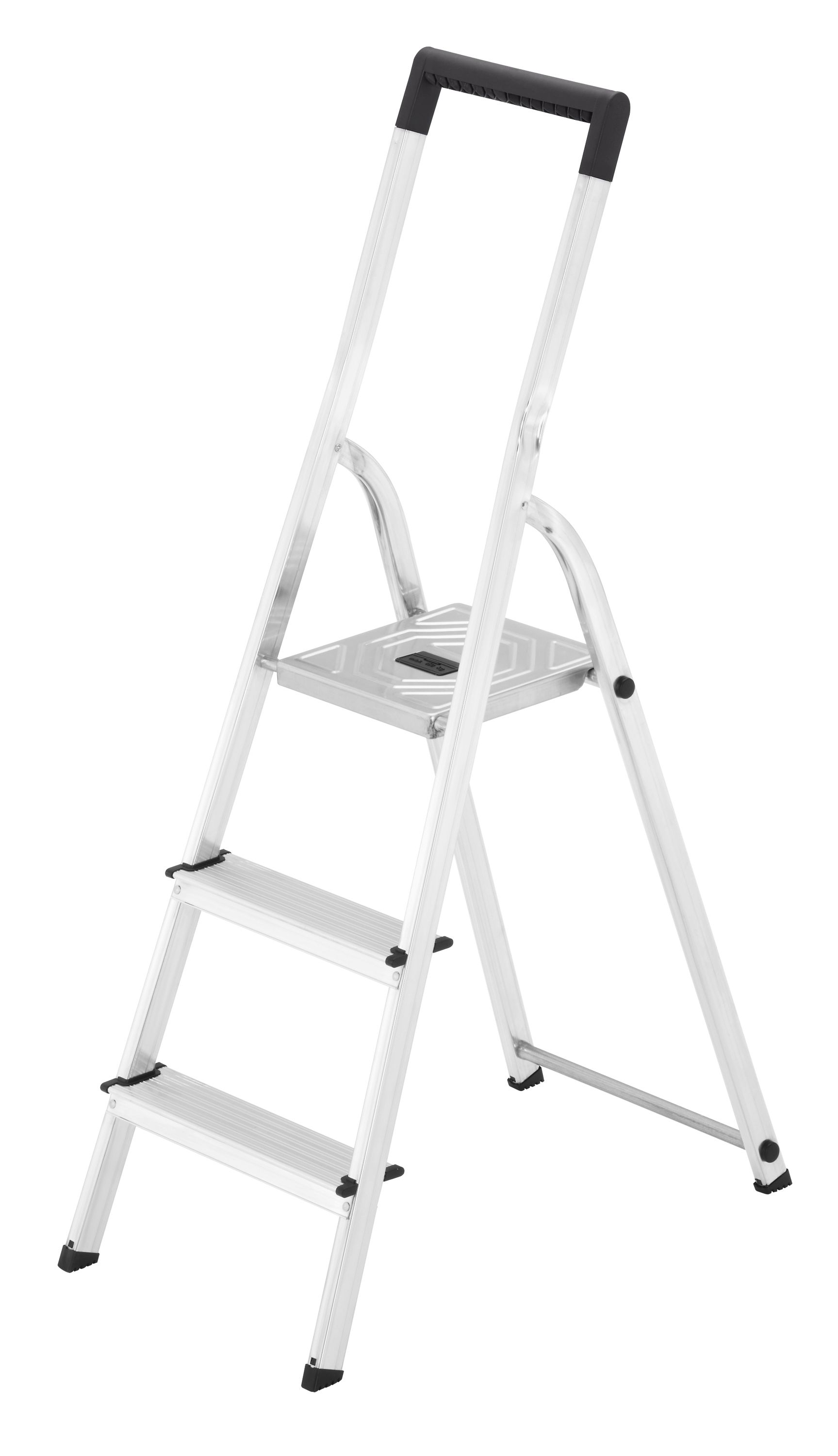 Escalera de tijera de aluminio L40 EasyClix (3 peldaños)