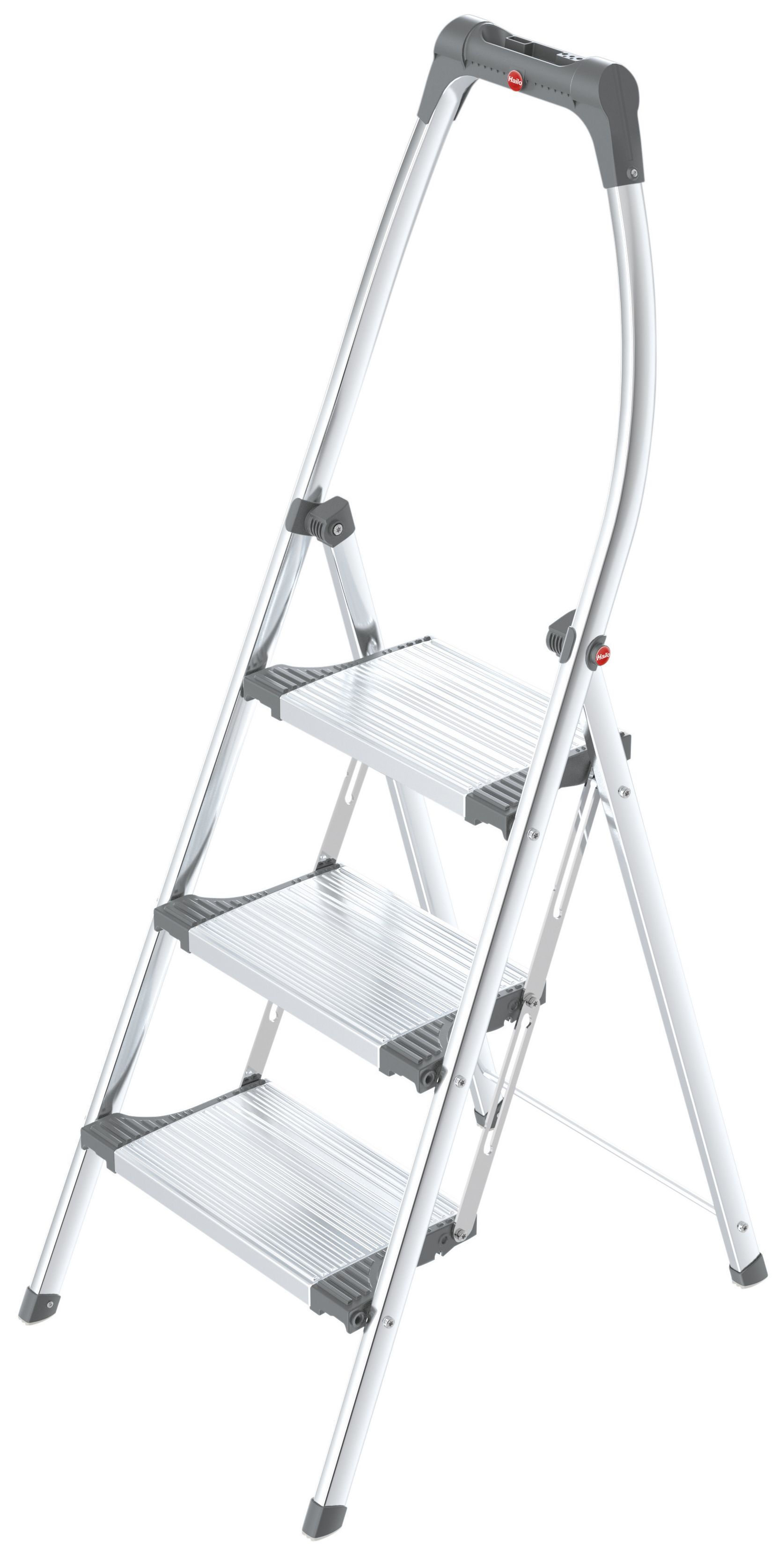 Mini escalera de aluminio LivinStep Plus (3 peldaños)