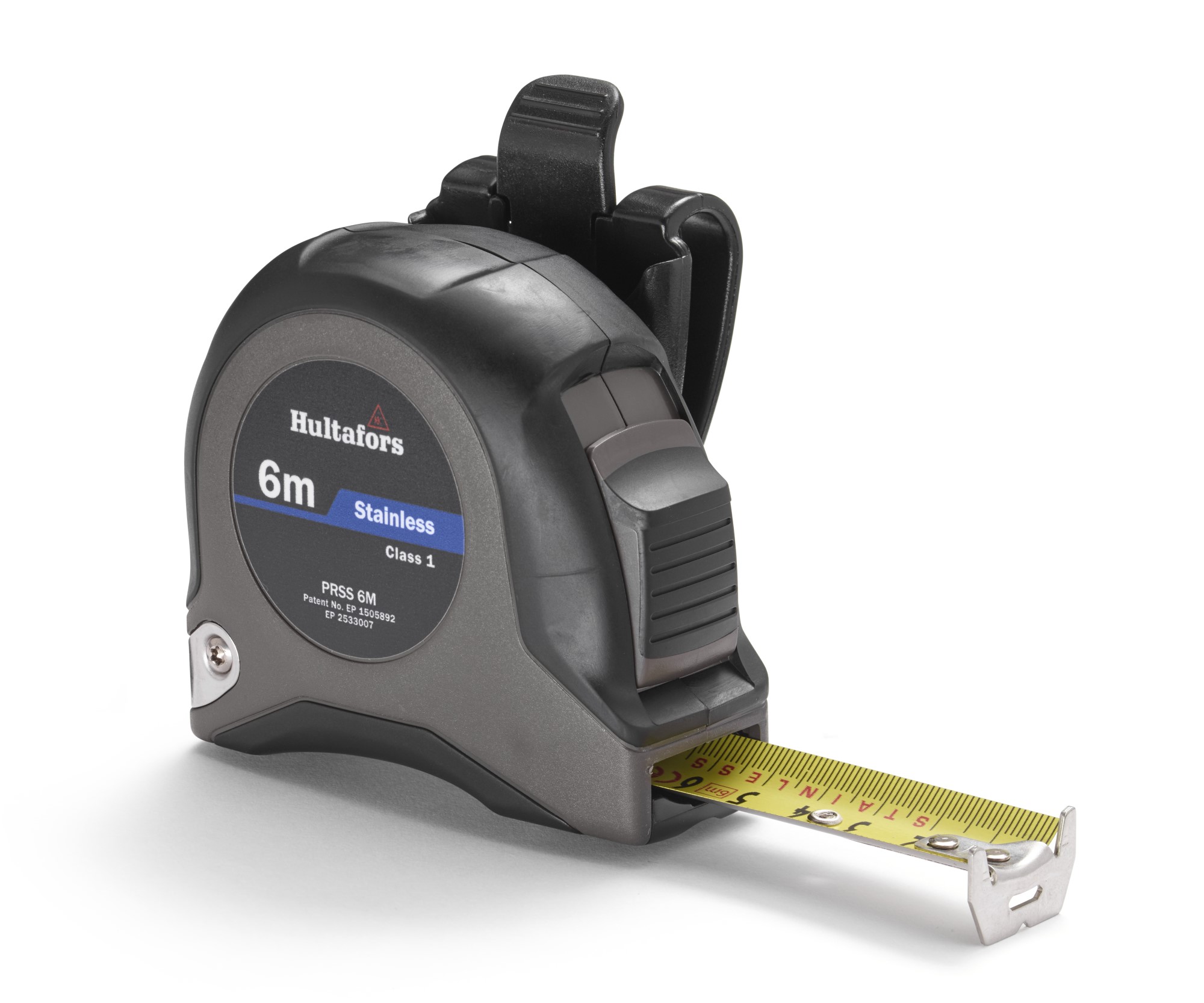 Flexómetro clase I inox PRSS de 6 m