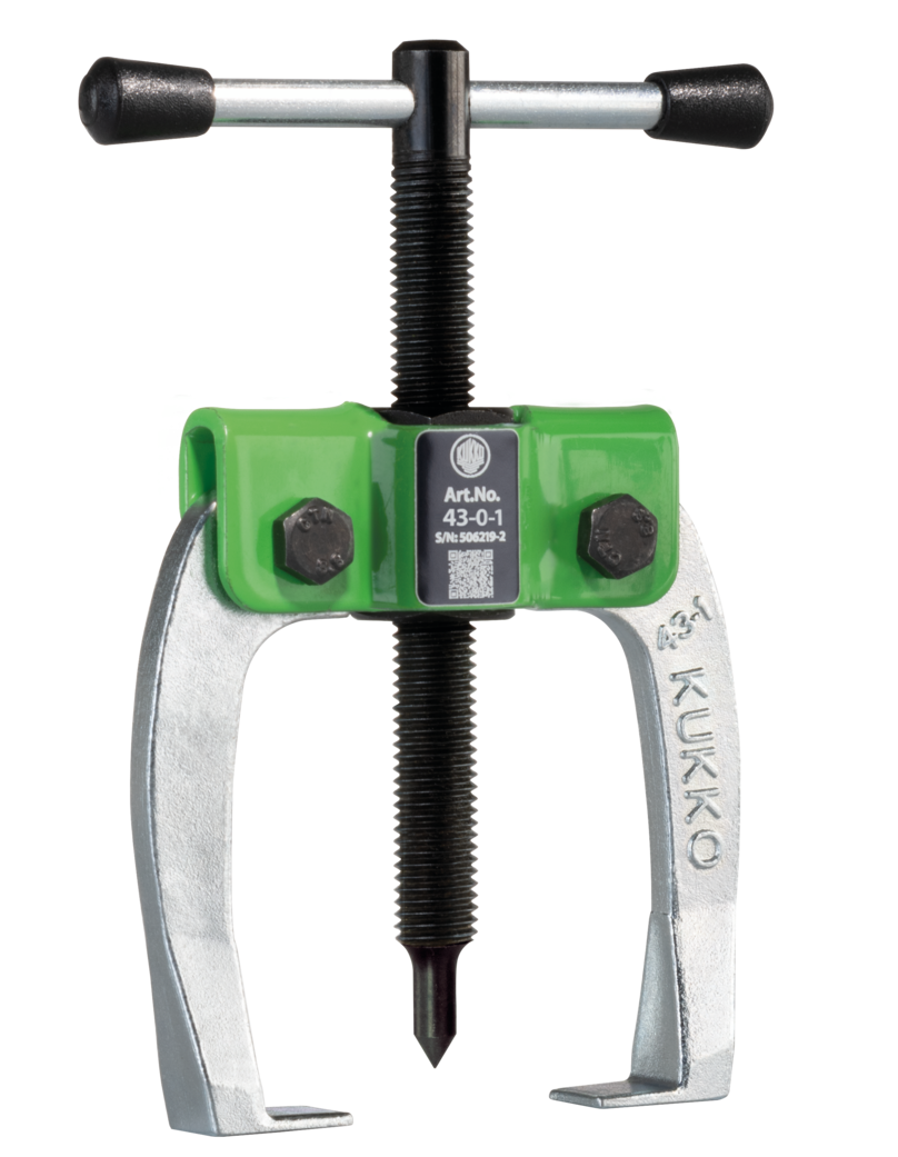 Extractor autocentrante de 2 patas para piezas pequeñas (60x50 mm)