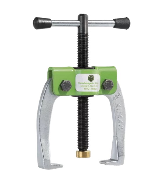 Extractor autocentrante de 2 patas con manivela Premium