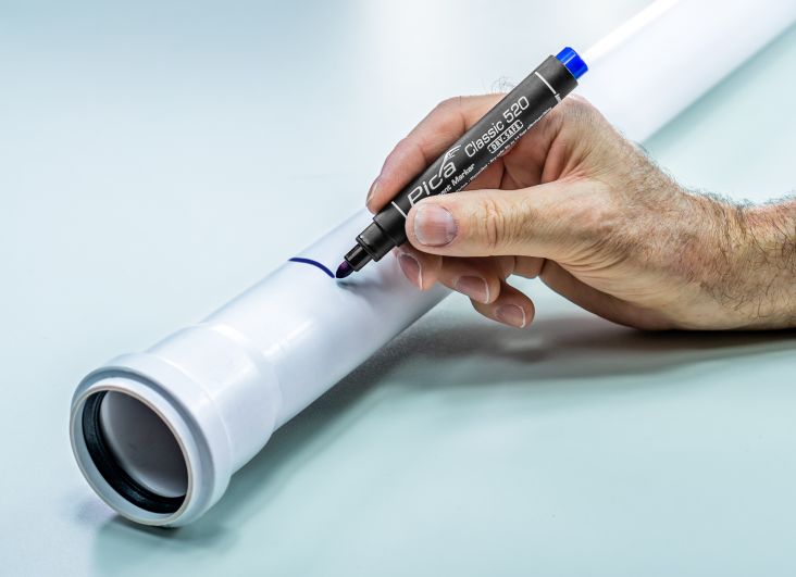 Marcador permanente con punta tipo bala Classic 520