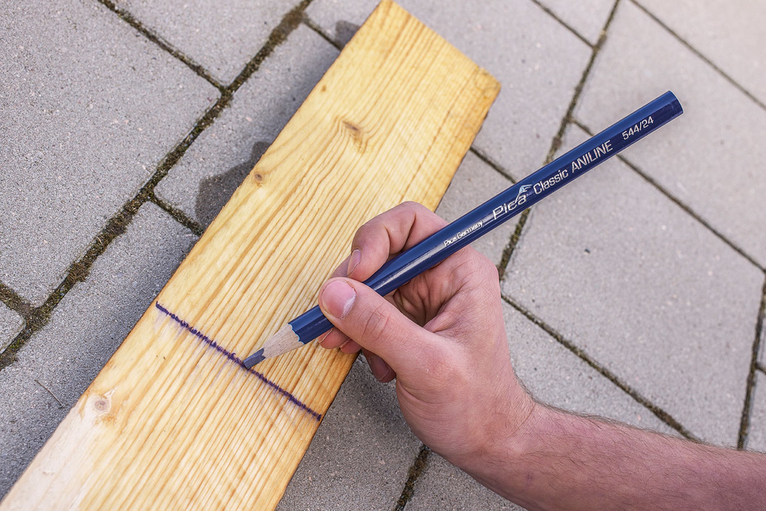 Lápiz especial para madera mojada Classic 544