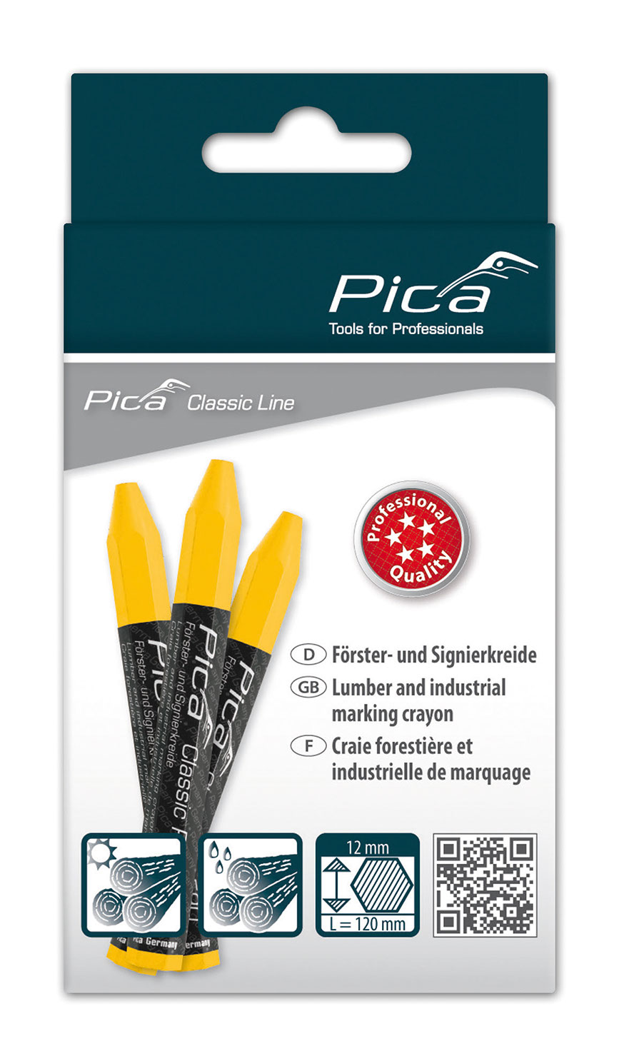 Caja-blister 12 Crayons Classic Pro Amarill