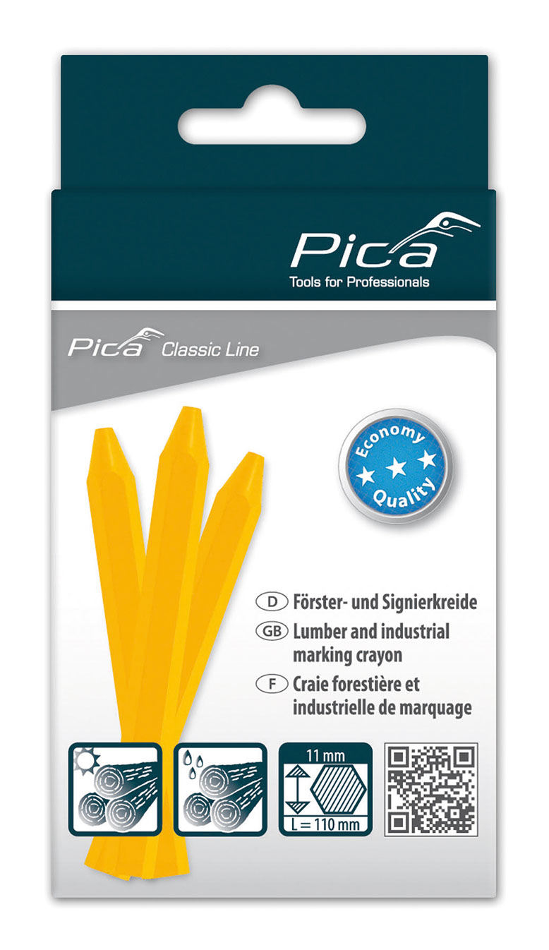 Caja-blister 12 Crayons Classic Eco Amarill