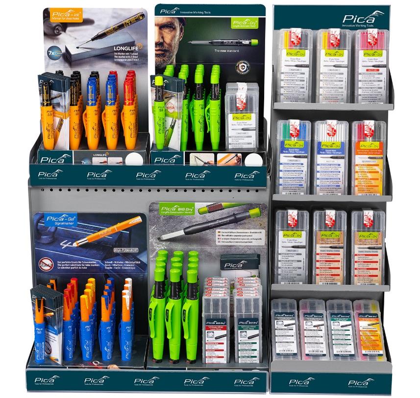 Expositor sobremesa Competence-Center de 60 cm composición 2