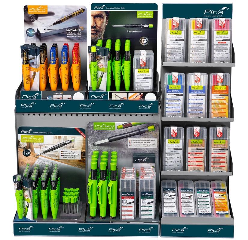 Expositor sobremesa Competence-Center de 60 cm composición 5