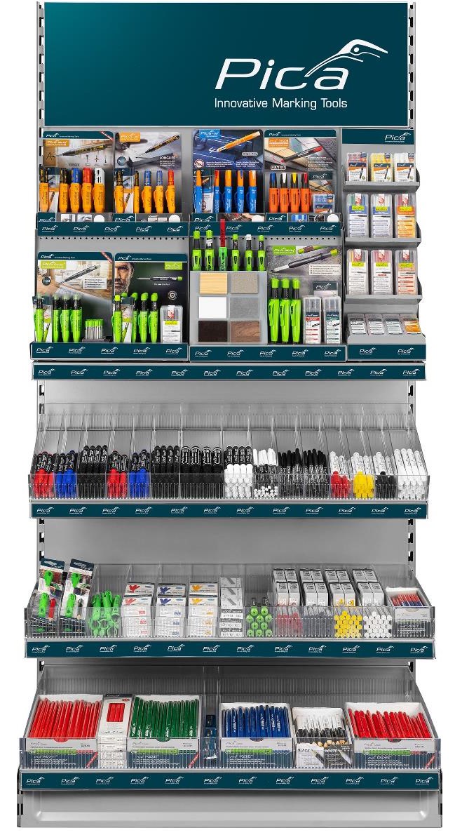 Expositor mural Competence Shop 100x200