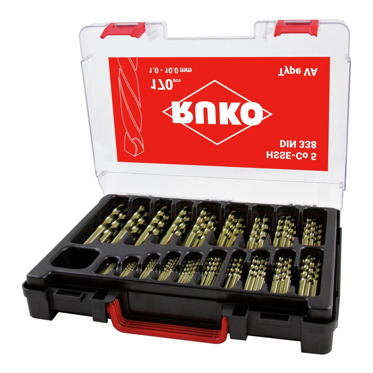 Juego de brocas DIN 338 Tipo VA HSS-Co 5