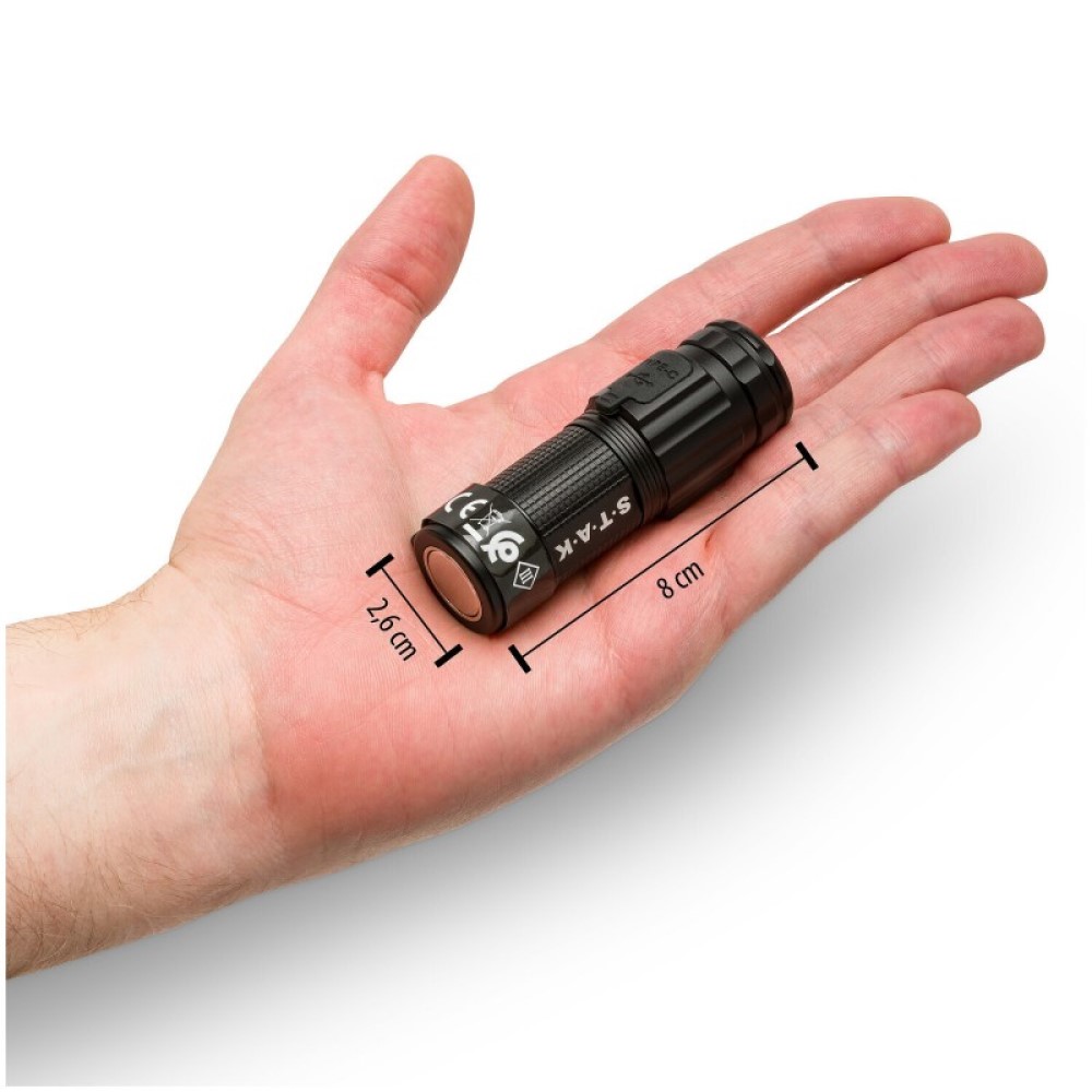 Linterna LED recargable MIGHTY MIKE 15W/ 1500lm IPX4